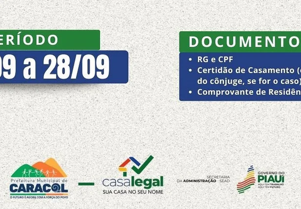 Programa Casa Legal