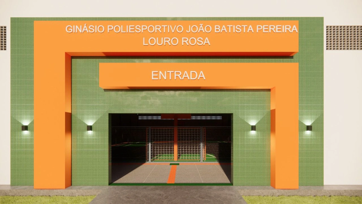 Projeto do Ginásio Poliesportivo João Batista Pereira – “Louro Rosa”