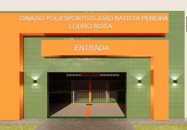 Projeto do Ginásio Poliesportivo João Batista Pereira – “Louro Rosa”