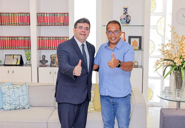 Rafael Fonteles e Enzo Samuel
