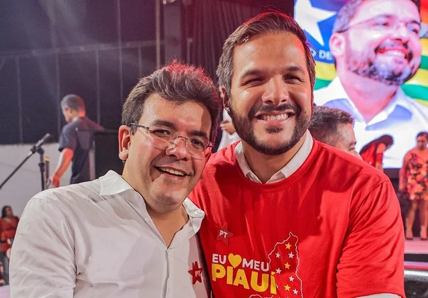 Rafael Fonteles e Washington Bandeira