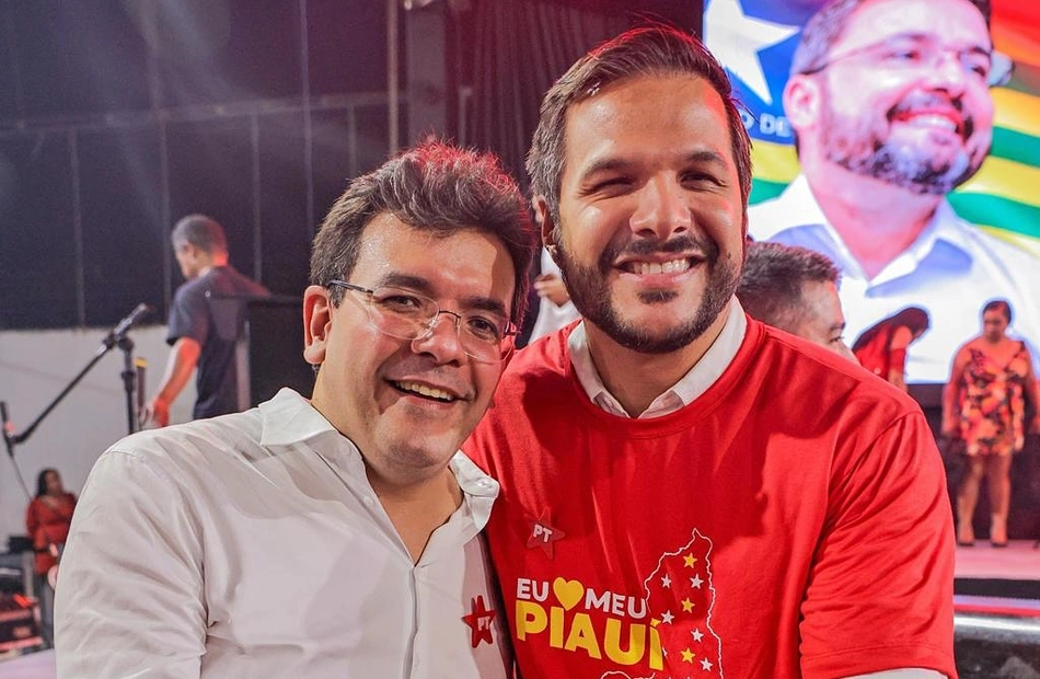 Rafael Fonteles e Washington Bandeira