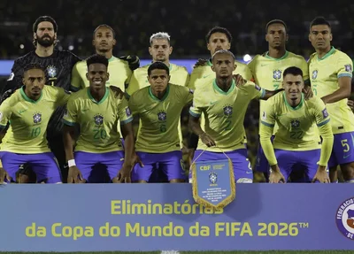 Seleção Brasileira caiu para o 6º lugar no ranking da Fifa