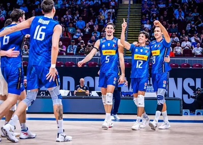 Seleção italiana está na final do Mundial de Vôlei masculino
