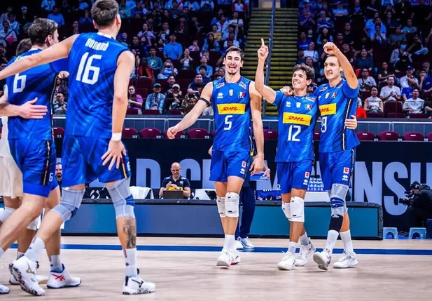 Seleção italiana está na final do Mundial de Vôlei masculino