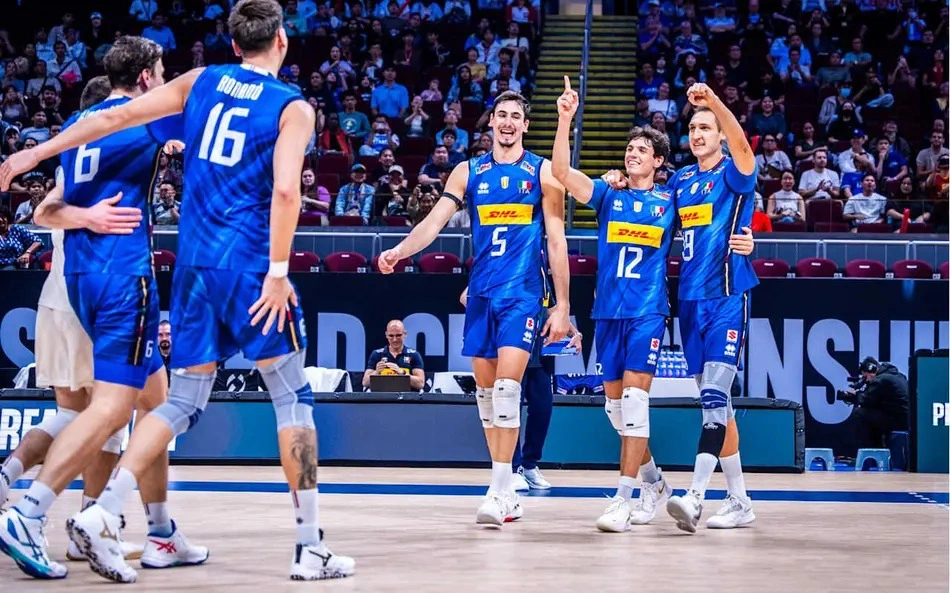 Seleção italiana está na final do Mundial de Vôlei masculino
