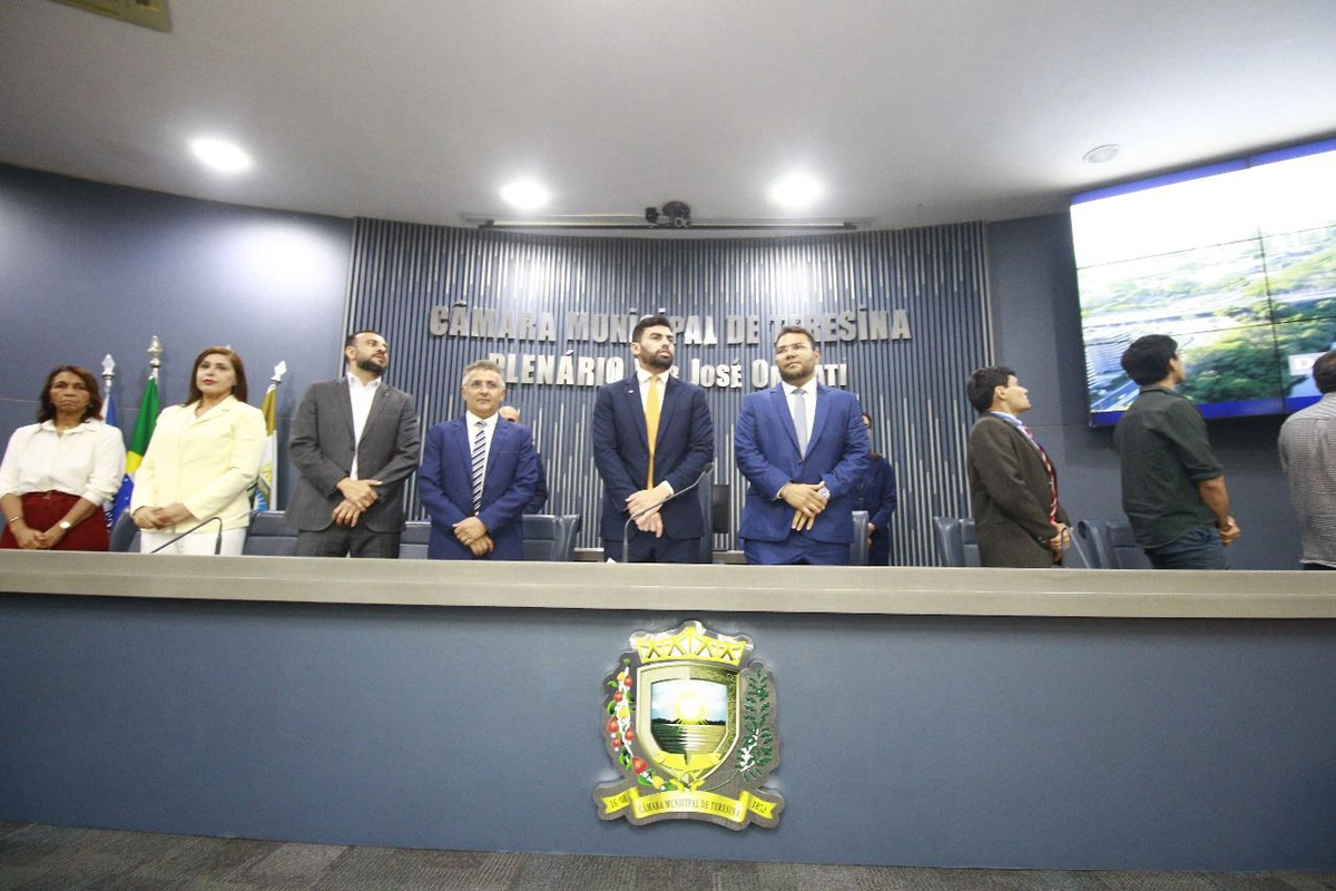 Sessão na Câmara Municipal de Teresina