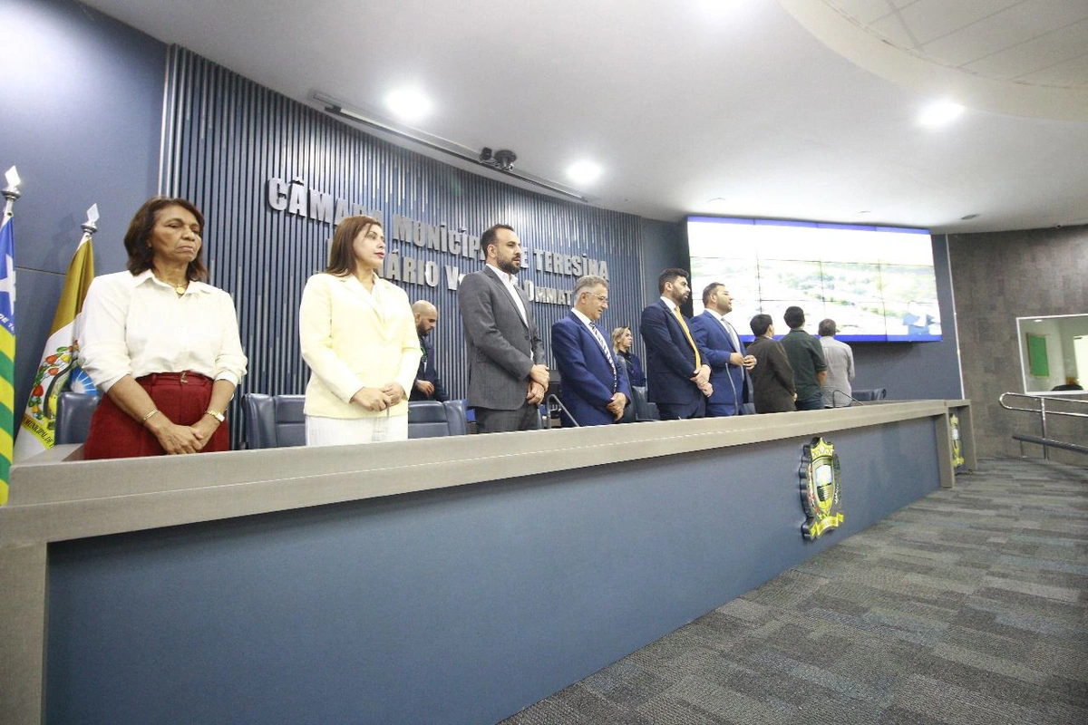 Sessão na Câmara Municipal de Teresina