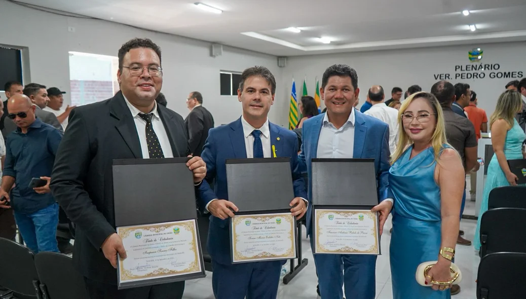 Severo Eulálio recebe Título de Cidadania Unionense
