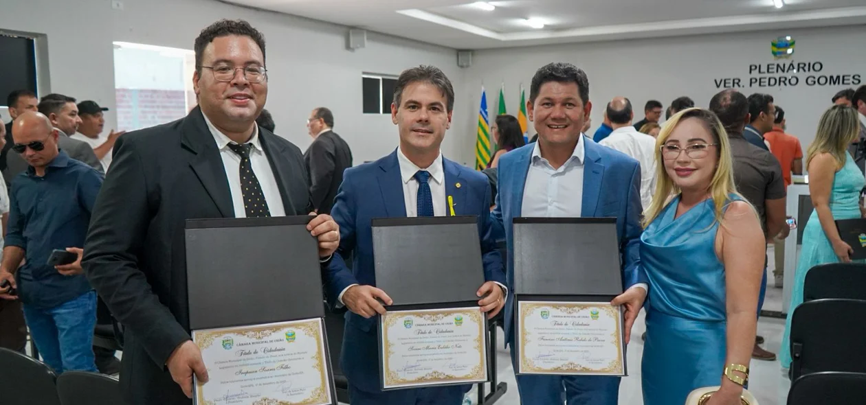 Severo Eulálio recebe Título de Cidadania Unionense