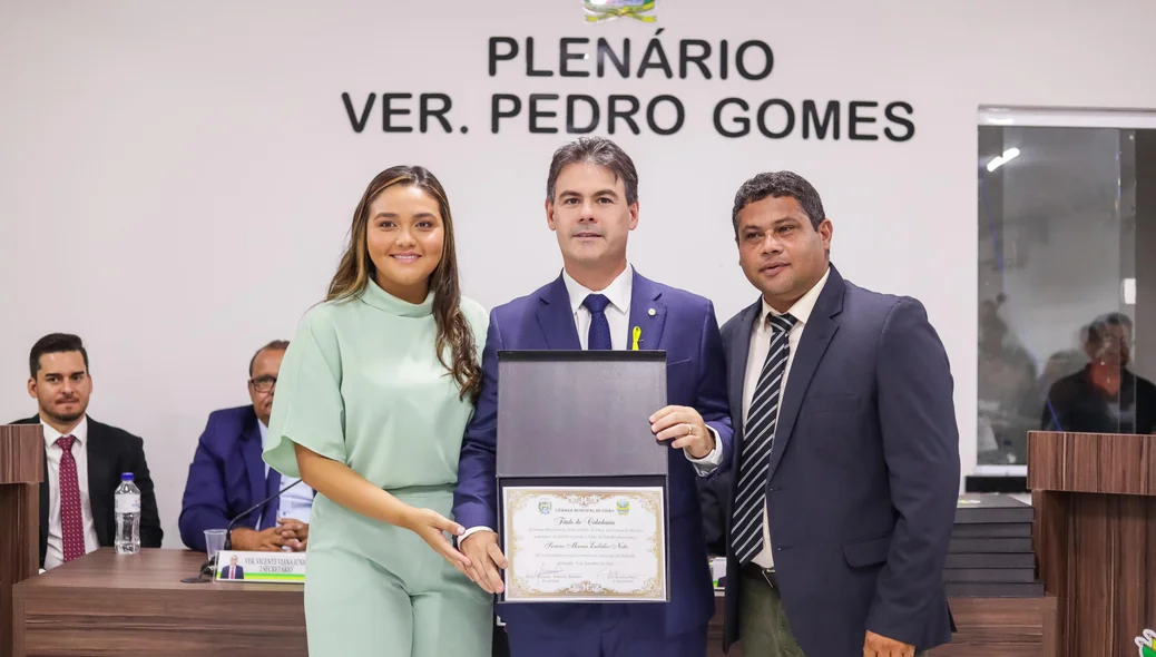 Severo Eulálio recebe Título de Cidadania Unionense em solenidade no aniversário da cidade