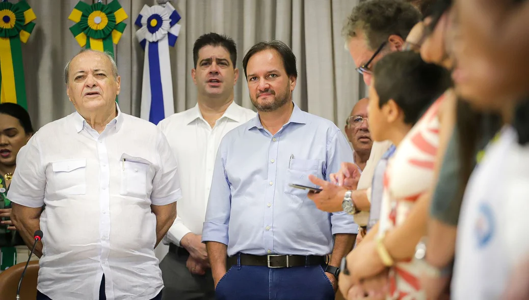 Sílvio Mendes e presidente da Equatorial Piauí Humberto Soares