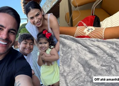 Simone Mendes e família