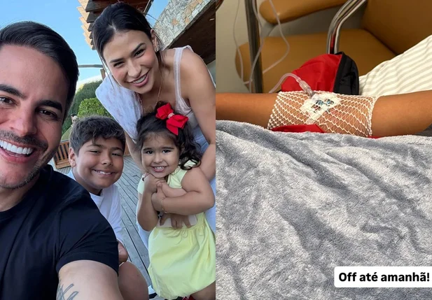 Simone Mendes e família