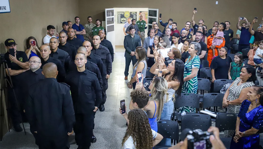 Solenidade na Acadepol
