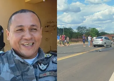 Subtenente Coleta morreu após colidir carro contra viatura