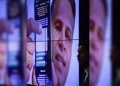 Tagliaferro em audiência no Senado