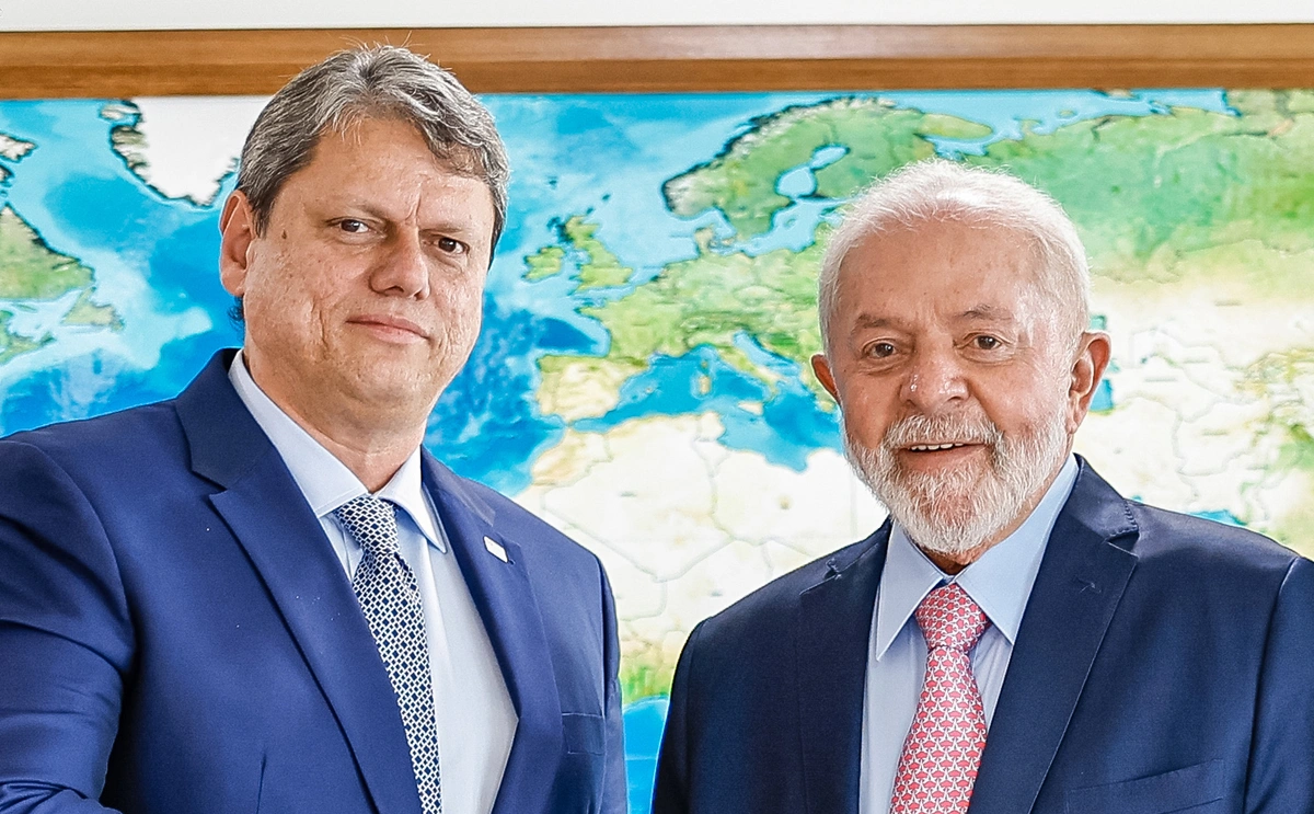Tarcísio de Freitas e Lula