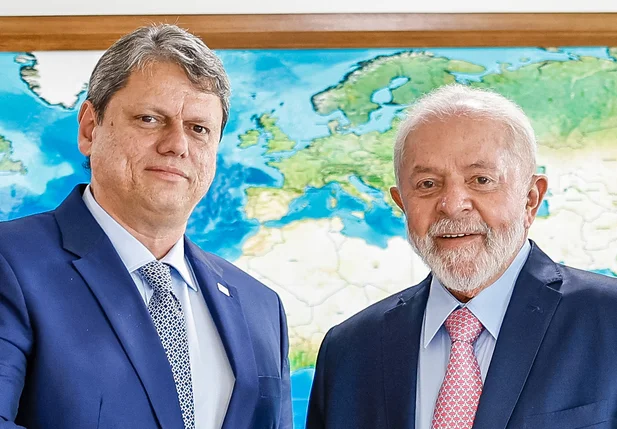 Tarcísio de Freitas e Lula