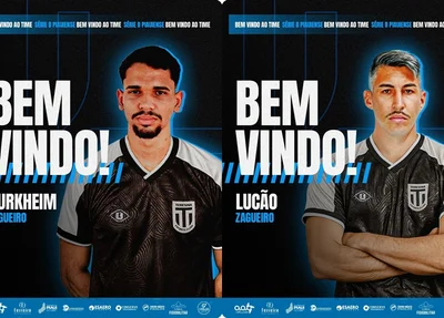 Teresina anuncia Durkheim e Lucão para a Série B