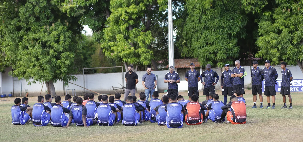 Teresina inicia pré-temporada para a Série B do Campeonato Piauiense 2025