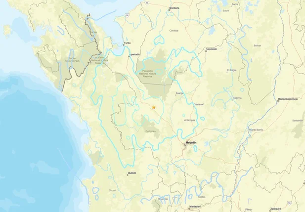 Terremoto na Colômbia