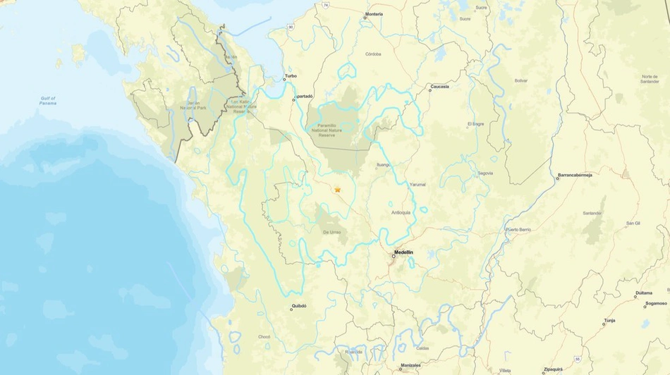 Terremoto na Colômbia