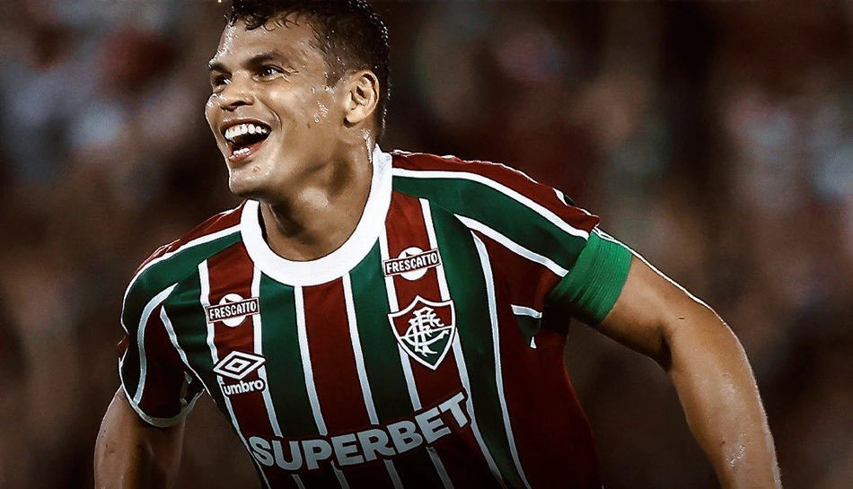 Thiago Silva garante o gol da classificação do Fluminense para as semifinais da Copa do Brasil