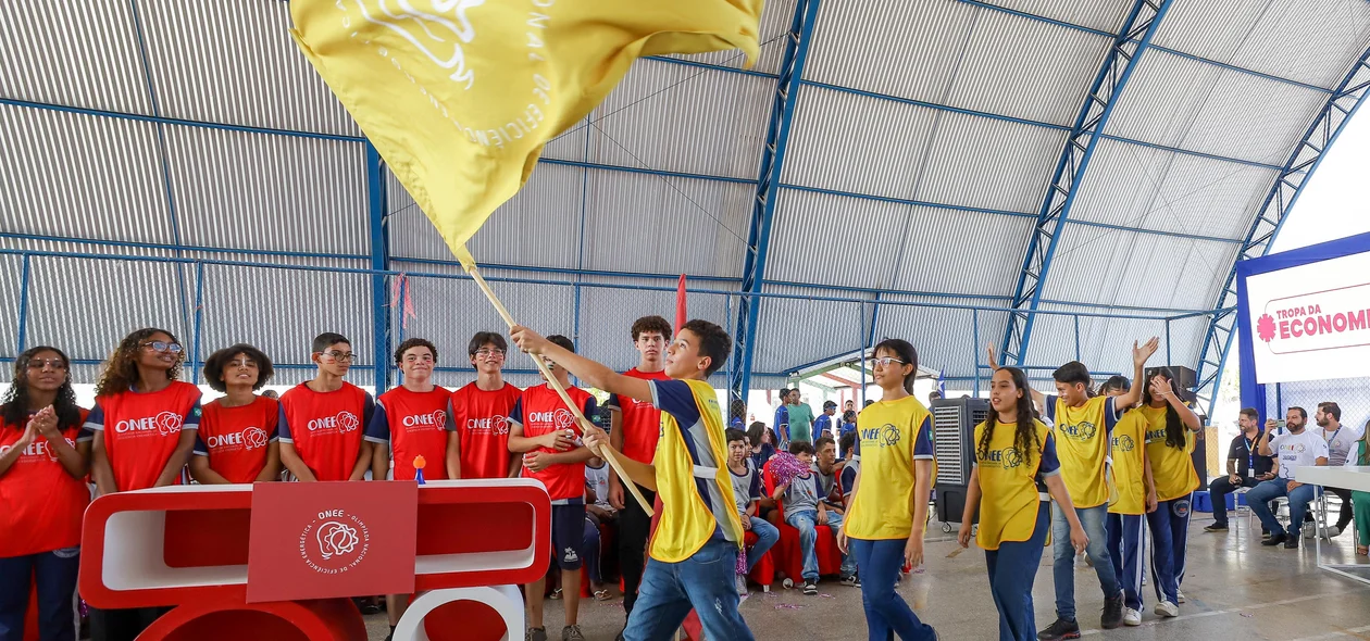 Várias equipes participaram da gincana na Blitz ONEE
