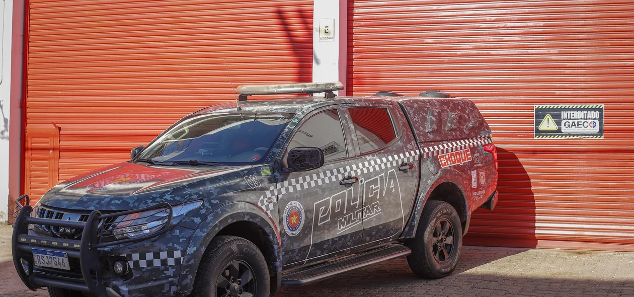 Viatura da Polícia Militar do Piauí