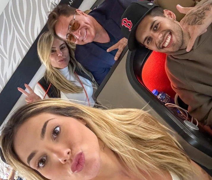 Zé Felipe, Virginia, Leonardo e Poliana Rocha