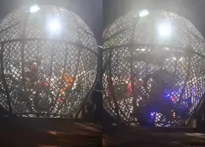 Acidente envolvendo Globo da Morte