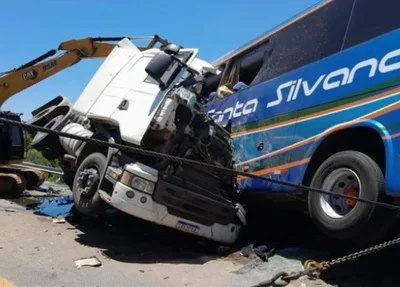 Acidente na BR 116, em Pelotas