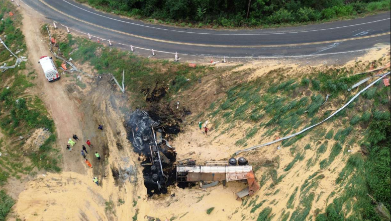 Acidente na PI-247, no Sul do Piauí