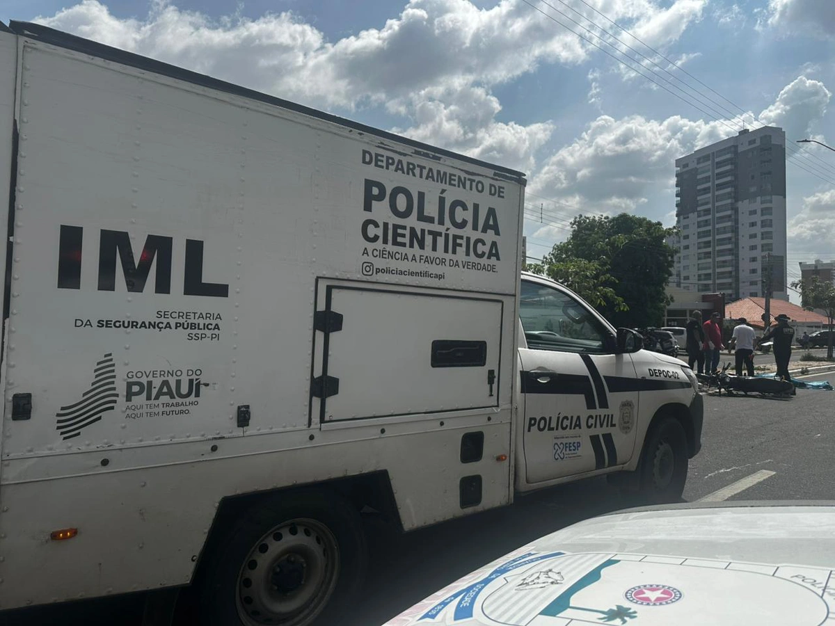 Acidente ocorreu na Avenida Jóquei Clube, bairro São Cristóvão, em Teresina