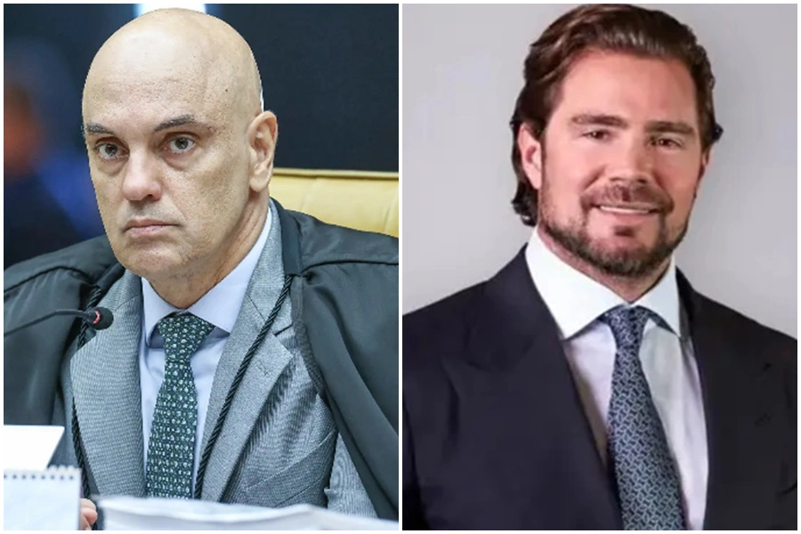 Alexandre de Moraes e Daniel Vorcaro