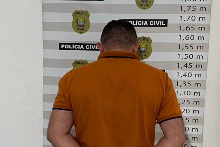 Alvo preso pela equipe do 12º DP de Teresina