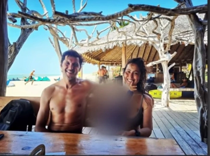 Ana Beatriz Gori e o ex-marido José Alberto Mendes Sampaio