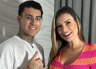 Andressa Urach e o filho, Arthur