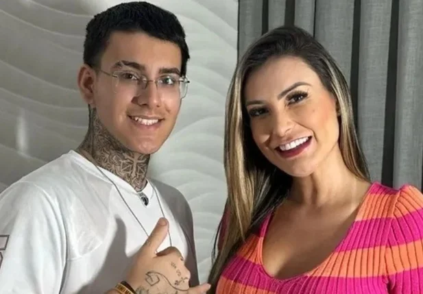Andressa Urach e o filho, Arthur
