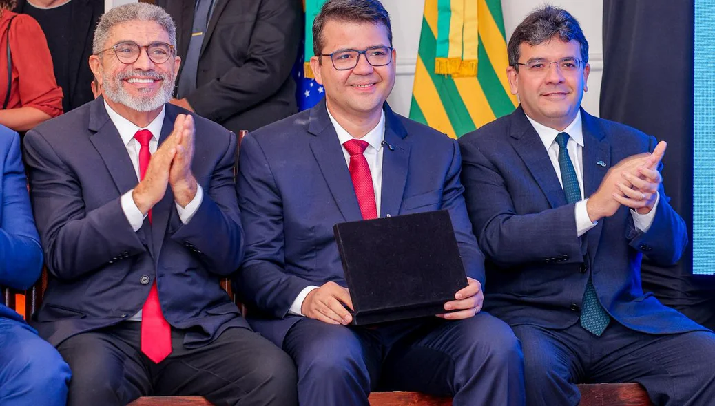 Antônio Luiz, Chico Lucas e Rafael Fonteles