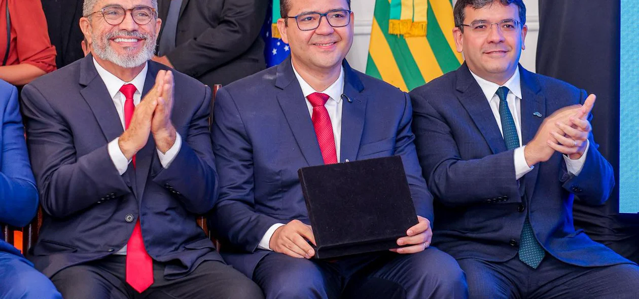 Antônio Luiz, Chico Lucas e Rafael Fonteles