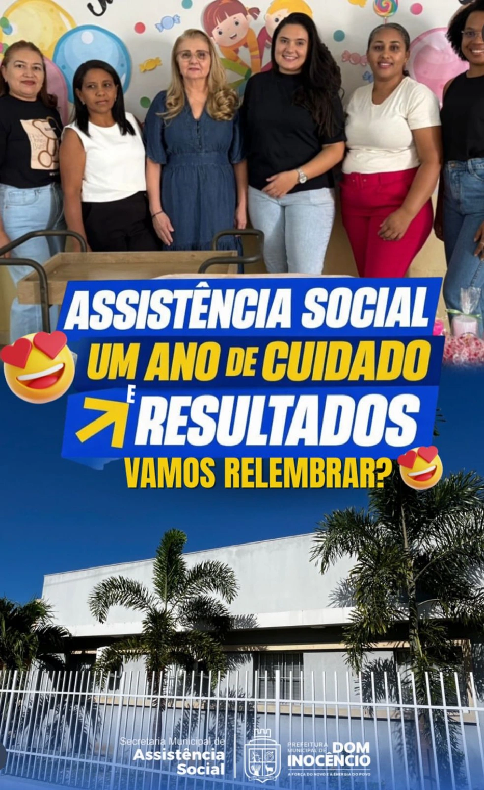 Assistência Social de Dom Inocêncio encerra 2025 com avanços