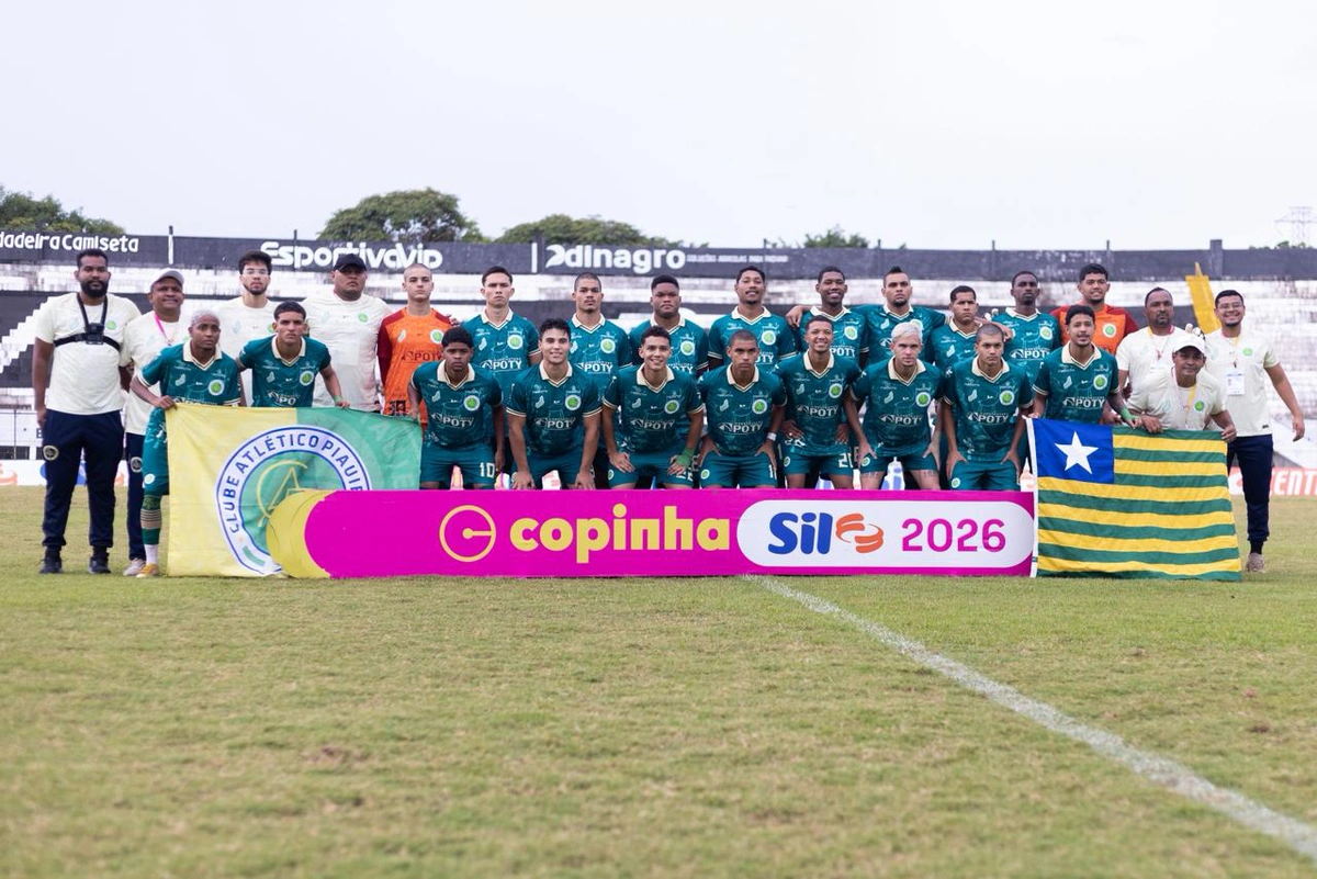 Atlético Piauiense avança para as oitavas de final da Copinha 2026