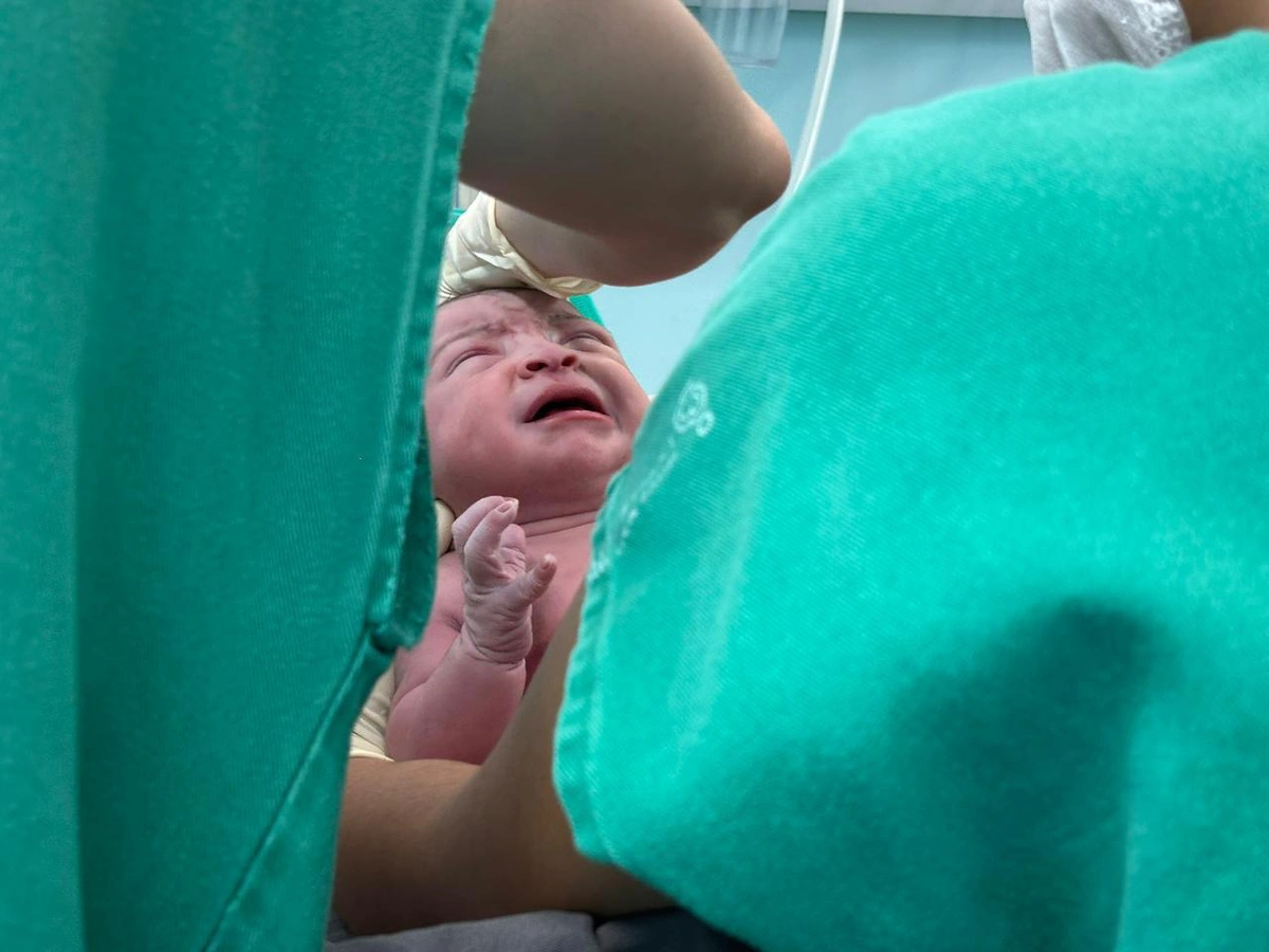 Bebê na Nova Maternidade Dona Evangelina Rosa