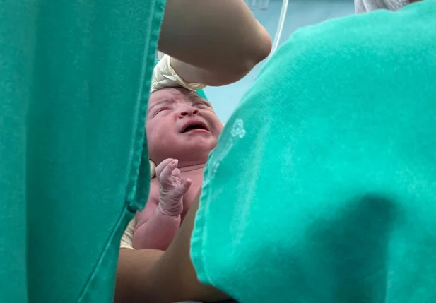 Bebê na Nova Maternidade Dona Evangelina Rosa