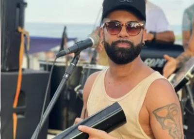 Cantor de pagode Leandro Pereira Afonso de Souza