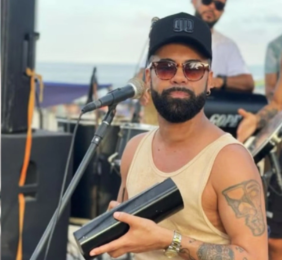Cantor de pagode Leandro Pereira Afonso de Souza