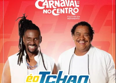 Cartaz divulgação show da banda É O Tchan em Teresina
