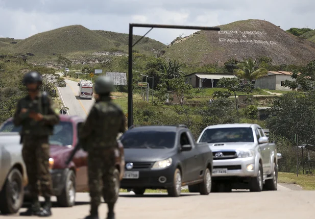 Cidade de Pacaraima (RR), que faz fronteira com a Venezuela